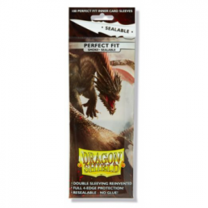 Dragon Shield Smoke - Sealable Perfect Fit Sleeves 63x88mm (100 Θήκες)