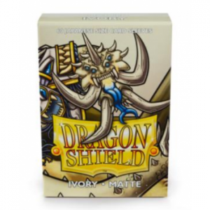Dragon Shield Ivory - Matte Sleeves - Japanese Size 59x86mm (60 Θήκες)