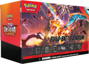 Pokemon TCG Build & Battle Stadium Box - Scarlet & Violet Obsidian Flames