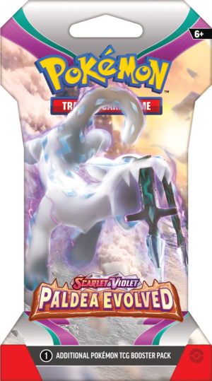 Pokemon TCG: Scarlet & Violet 2 - Paldea Evolved Sleeved Booster