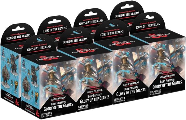D&D Icons of the Realms: Bigby Presents: Glory of the Giants - 8ct Booster Brick