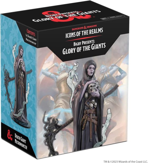 D&D Icons of the Realms: Bigby Presents: Glory of the Giants - Death Giant Necromancer