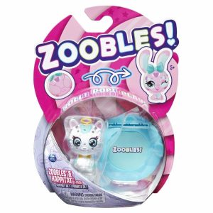 Spin Master Zoobles!: Z-Girlz  Happitat – Angel Llama Figure (1-Pack) (20134944)