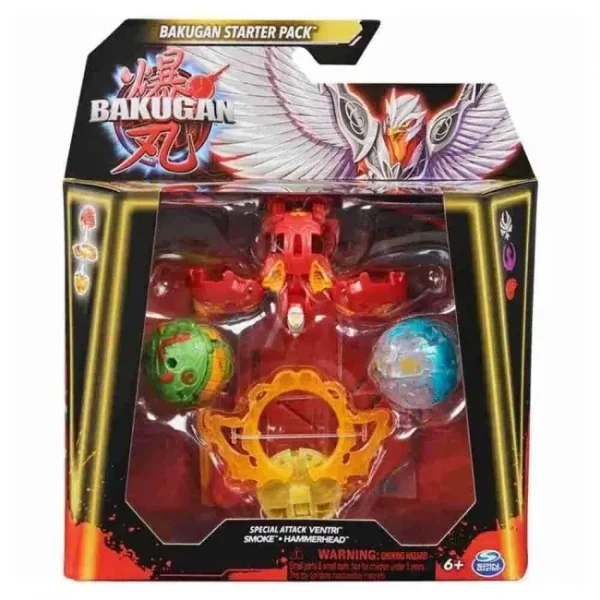 Spin Master Bakugan: Starter Pack – Special Attack Hammerhead/Bruiser/Ventri (20142186)