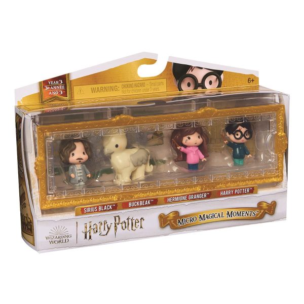 Spin Master Harry Potter: Micro Magical Moments - Sirius Black/Buckbeak/Hermine Granger/Harry Potter Figure Set (6069429)