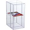 Ultra Pro: 2-Piece 2-Compartment Clear Card Box