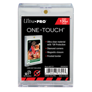 Ultra Pro UV ONE-TOUCH Magnetic Holder - 130PT / Clear / 1 Pack