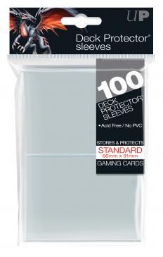 Ultra Pro PRO-Gloss Standard Deck Protector Sleeves - Clear 66x91mm (100 Θήκες)