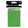 Ultra Pro Solid Color Deck Box - Lime Green