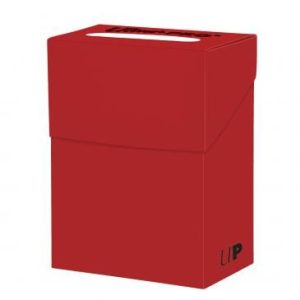 Ultra Pro Solid Color Deck Box - Red