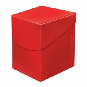 Ultra Pro 100+ Deck Box - Eclipse Apple Red