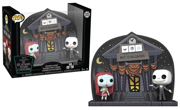 Funko Pop! Disney: The Nightmare Before Christmas - Dual Side Countdown Calendar