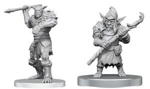 D&D Nolzur's Miniatures: Bugbear Stalker & Goblin Hexer