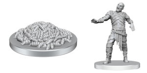 D&D Nolzur's Miniatures: Swarm of Rot Grubs & Rot Grub Victim
