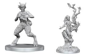 D&D Nolzur's Miniatures: Satyr & Dryad