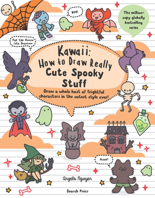 9781800922945.jpg Kawaii: How to Draw Really Cute Spooky Stuff: Draw a Whole Host of Frightful Characters in the Cutest Style Ever