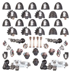 Warhammer 40K - Iron Hands Primaris Upgrades And Transfers (55-09)