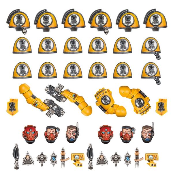 Warhammer 40K - Imperial Fists Primaris Upgrades And Transfers (55-26)