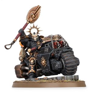 Warhammer 40K - Primaris Chaplain On Bike (48-31)