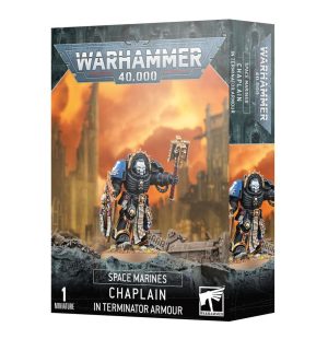 Warhammer 40K - Space Marines: Chaplain in Terminator Armour (48-91)