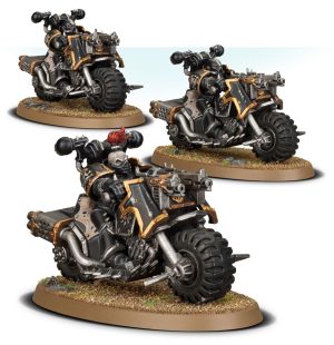 Warhammer 40K - Chaos Bikers (43-08)