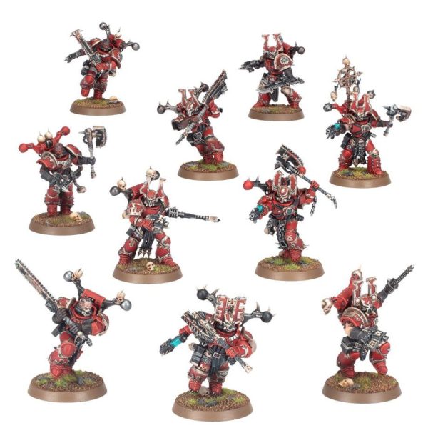 Warhammer 40K - World Eaters: Khorne Berserkers (43-10)