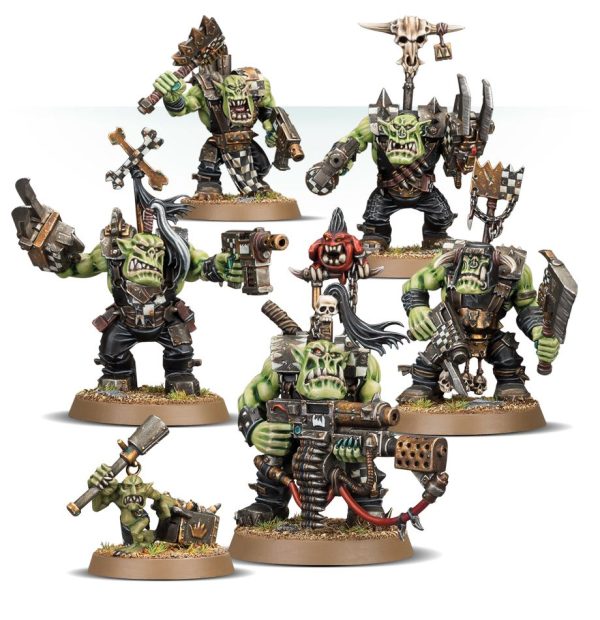 Warhammer 40K - Ork Nobz (50-12)