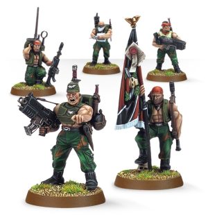 Warhammer 40K - Catachan Command Squad