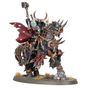 Warhammer Age Of Sigmar - Chaos Lord On Daemonic Mount / Eternus, Blade Of The First Prince (83-66)