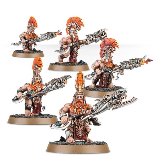 Warhammer Age Of Sigmar - Hearthguard Berzerkers / Auric Hearthguard (84-24)