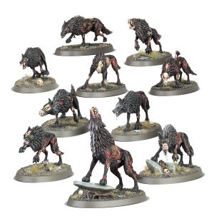 Warhammer Age Of Sigmar - Dire Wolves (91-45)