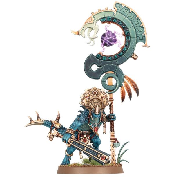 Warhammer Age Of Sigmar - Saurus Astrolith Bearer (88-20)