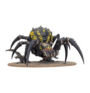 Warhammer Age Of Sigmar - Skitterstrand Arachnarok / Arachnarok Spider With Flinger / Webspinner Shaman On Arachnarok Spider