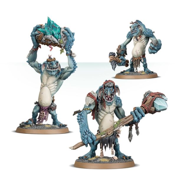 Warhammer Age Of Sigmar - Rockgut Troggoths (89-33)