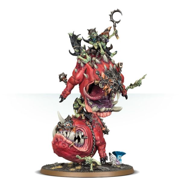 Warhammer Age Of Sigmar - Loonboss On Mangler Squigs / Mangler Squigs (89-46)