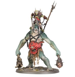 Warhammer Age Of Sigmar - Breaka-Boss On Mirebrute Troggoth (89-68)