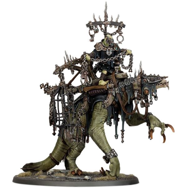 Warhammer Age Of Sigmar - Snatchaboss On Sludgeraker Beast / Swampboss Skumdrekk (89-69)