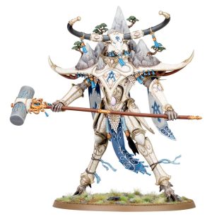 Warhammer Age Of Sigmar - Alarith Spirit Of The Mountain / Avalenor, The Stoneheart King