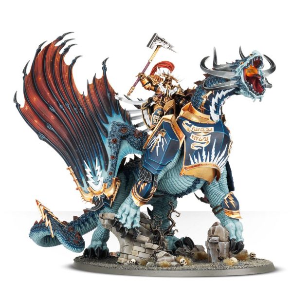 Warhammer Age Of Sigmar - Drakesworn Templar / Lord-Celestant On Stardrake (96-23)