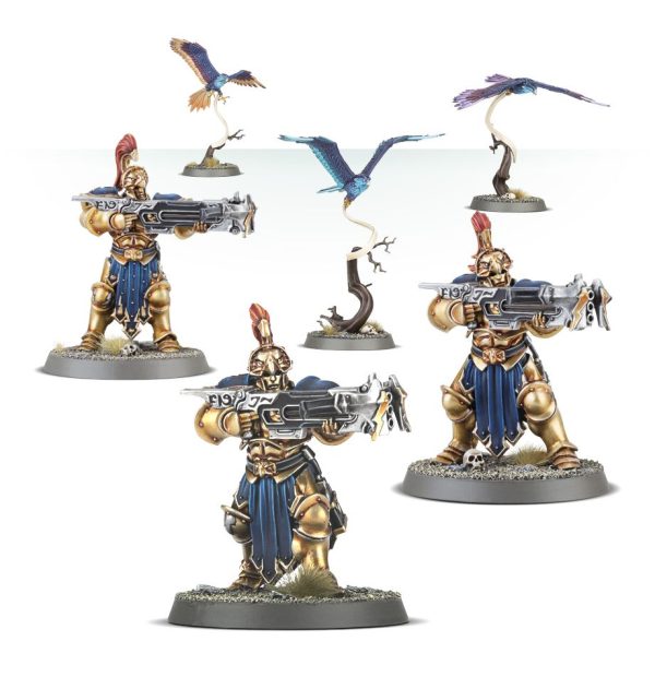 Warhammer Age Of Sigmar - Vanguard-Raptors With Longstrike Crossbows & Aetherwings / Vanguard-Raptors With Hurricane Crossbows & Aetherwings (96-30)