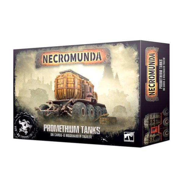 Necromunda: Promethium Tanks on Cargo-8 Trailer (301-12)