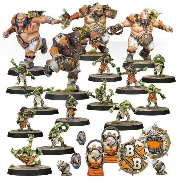 Blood Bowl: Ogre Team - Fire Mountain Gut Busters (202-02)