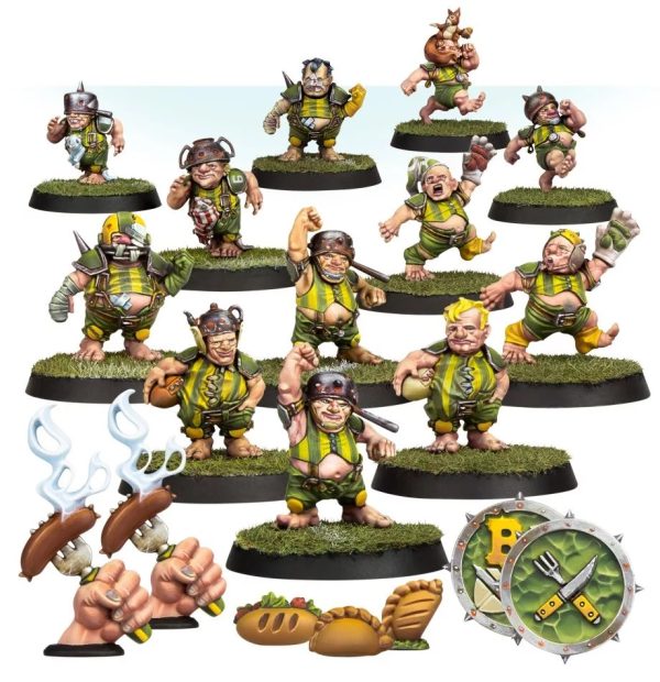 Blood Bowl: Halfling Team - Greenfield Grasshuggers (200-65)