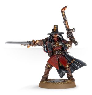 Warhammer 40K - Inquisitor With Inferno Pistol & Power Sword