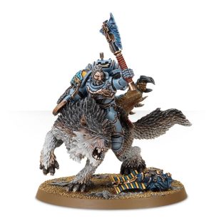 Warhammer 40K - Wolf Lord On Thunderwolf