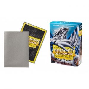 Dragon Shield Silver - Matte Sleeves - Japanese Size 59x86mm (60 Θήκες)