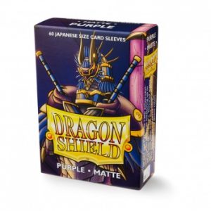 Dragon Shield Purple - Matte Sleeves - Japanese Size 59x86mm (60 Θήκες)