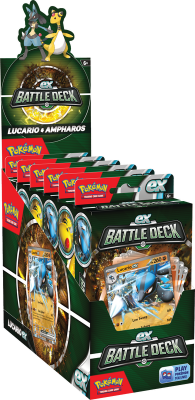 Pokemon TCG Ex Battle Deck (Set of 2) - Lucario/Ampharos