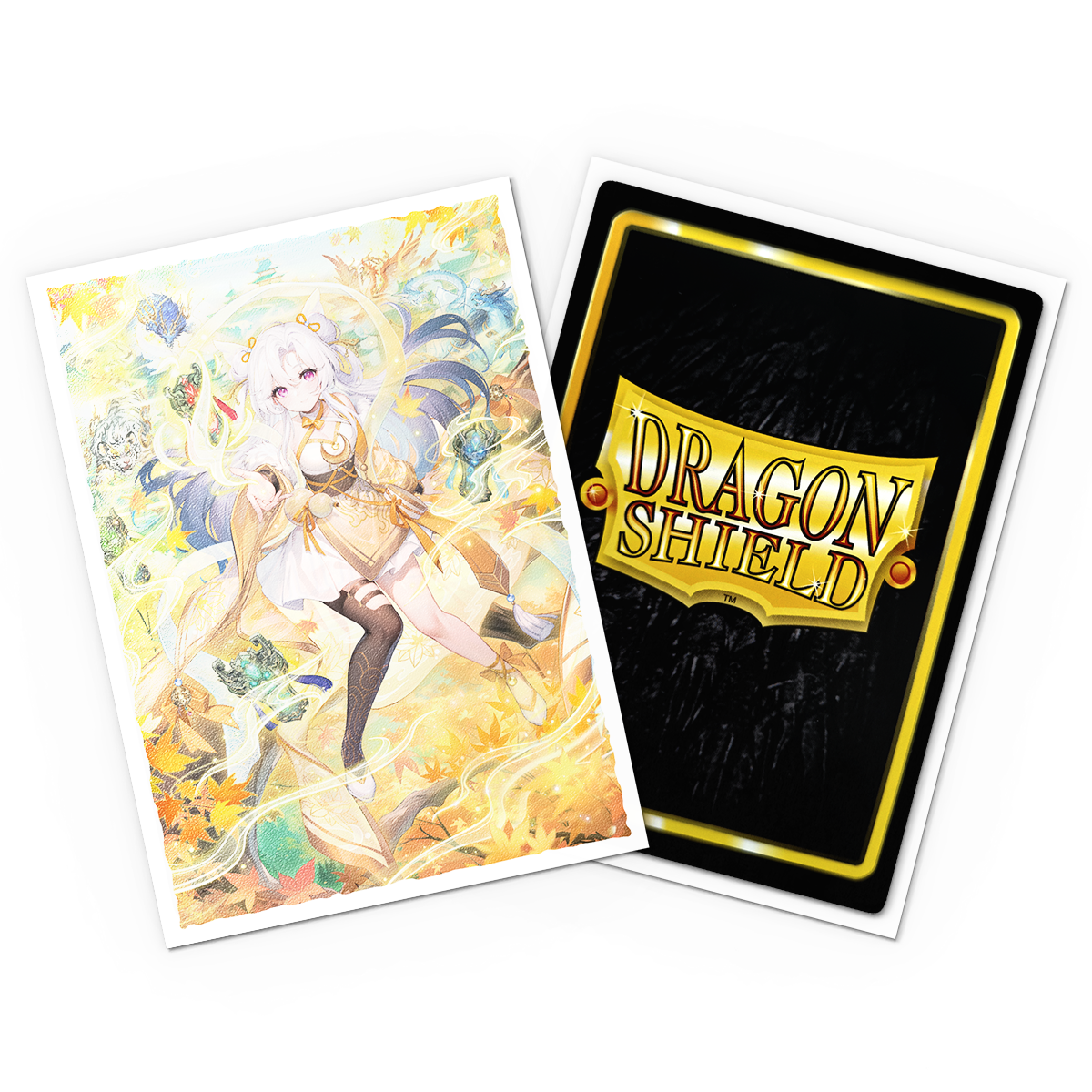 AT-16128_GA100-MATTE-juYR3YFk.png Dragon Shield Grand Archive - Guo Jia, Heaven’s Favored - Matte Art Sleeves - Standard Size