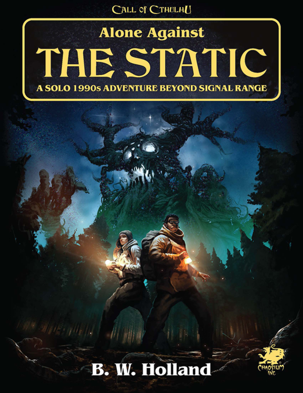 Call of Cthulhu RPG - Alone Against The Static A Solo Call of Cthulhu Adventure - EN